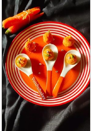 A picture of Carrot Almond Laddoo.