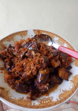 Foto resep Sambel terong dan udang rebon