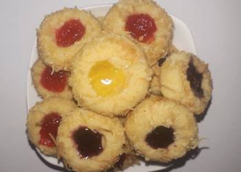 Resep Mudah Thumbprint Cookies Enak Sempurna