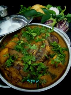 ग्रेव्हीवाला मसाला बैंगन (Gravy Wala masala baingan recipe in Hindi) रेसिपी मुख्य फोटो