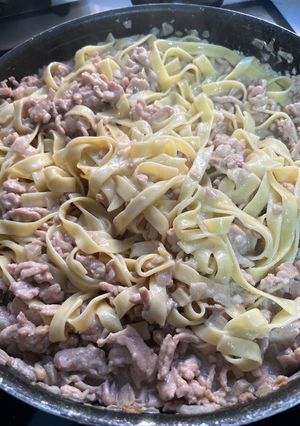 Una foto de Nidos con carne