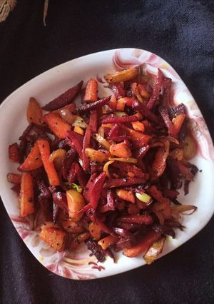 ভেজিটেবল ফ্রাই(vegetable fry recipe in Bengali) রেসিপির প্রধান ছবি