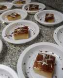 Budín de pan con jazmines