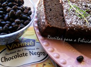 Foto de Bolo de Feijão Preto e Chocolate