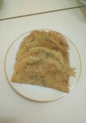Foto resep Kue Leker / Crepes Teflon Simple