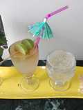 Special nimboo pani  with twist of gond katira