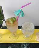 Special nimboo pani  with twist of gond katira