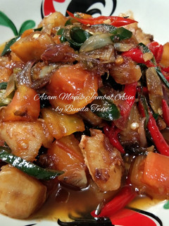 Foto resep Asam Manis Jambal Asin