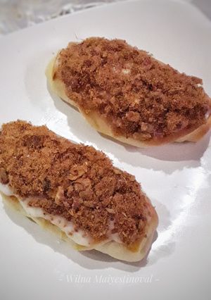 Foto resep Beef Floss Buns (Eggless)