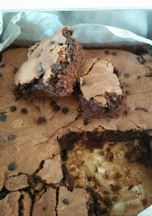 Foto resep Brownies tanpa pengembangu