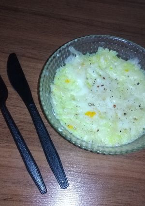 عکسی از دستور سیب زمینی پنیری🧈