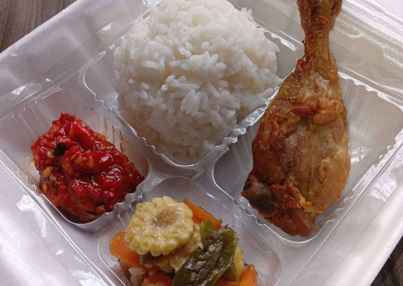 Ayam Goreng Bumbu Lengkap