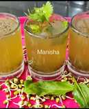Spinach Moong Clear Soup