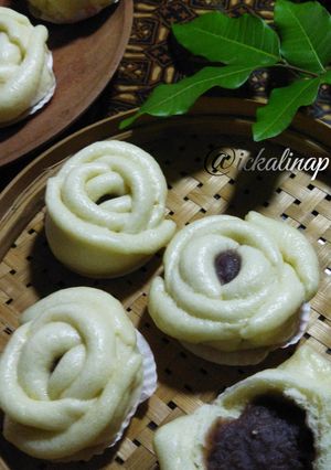Foto resep Bakpao isi Kacang Merah (No Mixer)