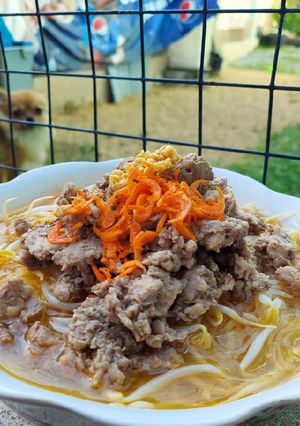 รูปของ ก๋วยเตี๊ยวหมูสับภูเขาไฟ