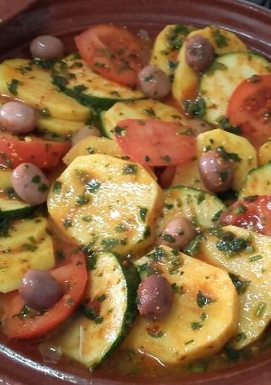 Foto principal de Receta vegana rica y rápida comida de Marruecos