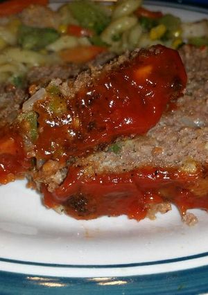 A picture of Kari's Meatloaf.