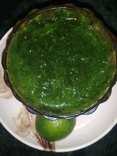 निम्बू,धनिया चटनी रेसिपी मुख्य फोटो
