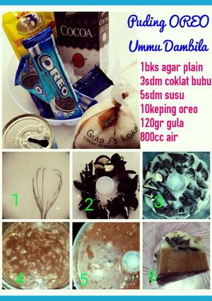 Foto resep Puding Oreo 🍮