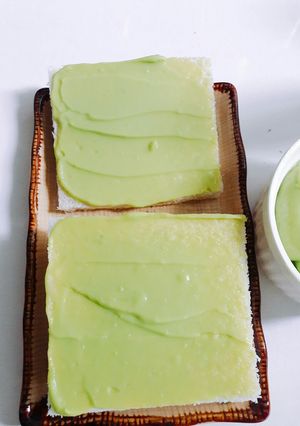 รูปของ สังขยาใบเตยนมสด หวานน้อย #มนต์รักขนมไทย