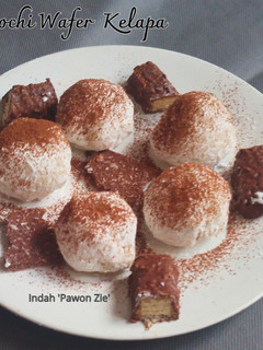 Foto resep Mochi Wafer Kelapa (Tanpa Tp.ketan - dalam gram)