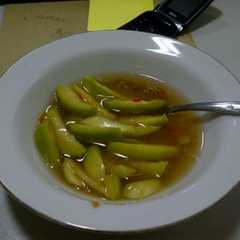 A picture of Asinan Kedondong TANPA cuka.
