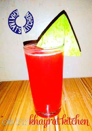 A picture of Watermelon lemonade#team katsina.