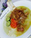 Soto Daging Santan dan Sambal