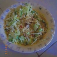 A picture of Indomie noodles.