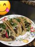 Tacos de carne de res