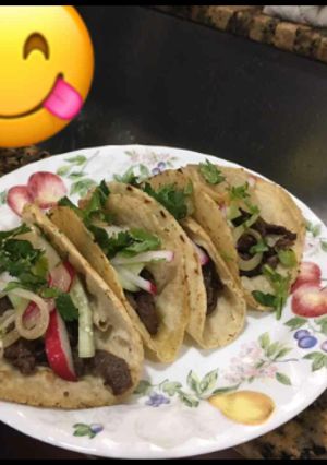 Una foto de Tacos de carne de res