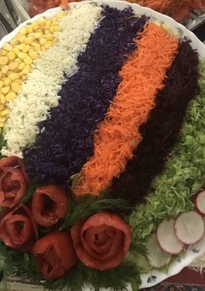 عکسی از دستور سالاد فصل