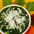 પાલક-પનીર સબ્જી (Palak-paneer sabji in Gujarati)