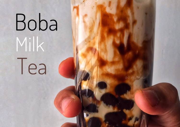 Cara Gampang Menyiapkan Boba Milk Tea Anti Gagal
