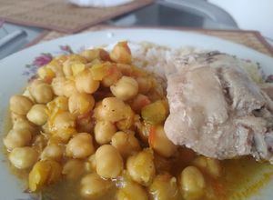 Una foto de Mís primeros garbanzos
