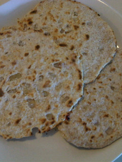 A picture of Roti - Sri Lankan roti recipe.