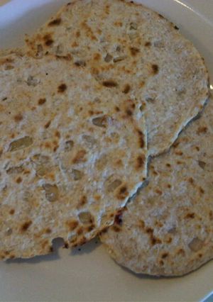 A picture of Roti - Sri Lankan roti recipe.