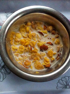A picture of Flakes Pudding.