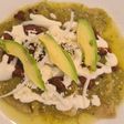 Enchiladas verdes con chorizo