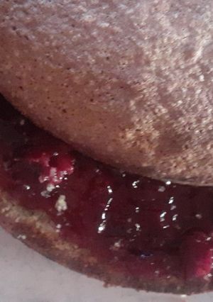 A picture of Buchweizenkuchen/ Buckwheat cake.