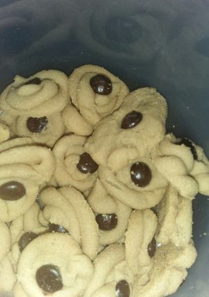 Foto resep Semprit susu coklat magicom, no mixer