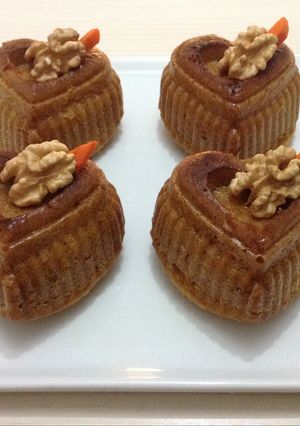 Una foto de Budín de Zanahoria fácil y económico