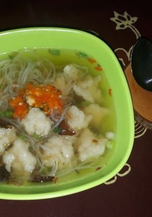 Foto resep Pentol tekwan