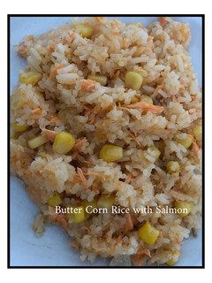 Gambar Butter Corn Rice with Salmon