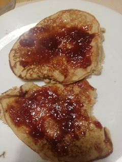 Una foto de Tortitas de plátano