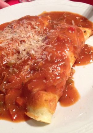 Una foto de Canelones de Verdura