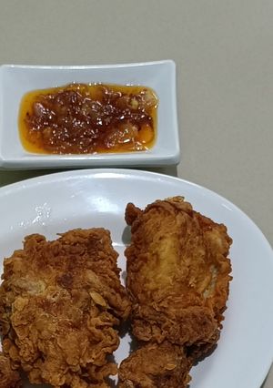 Foto resep Ayam Crispy Sambal Bawang