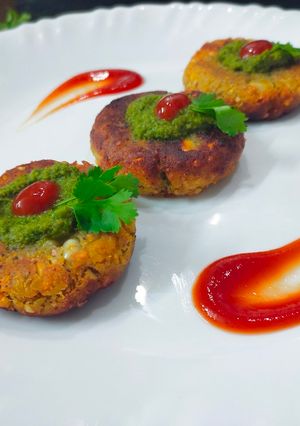 A picture of Sweet Potato Cutlets.