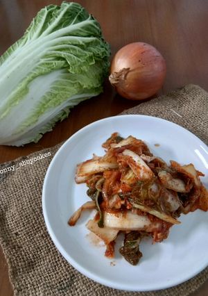 Foto resep Kimchi instan (baechu-geotjeori)