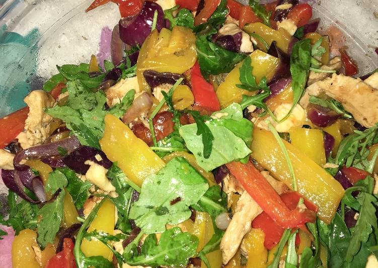 Insalata pollo e verdure #cookpadchallenge